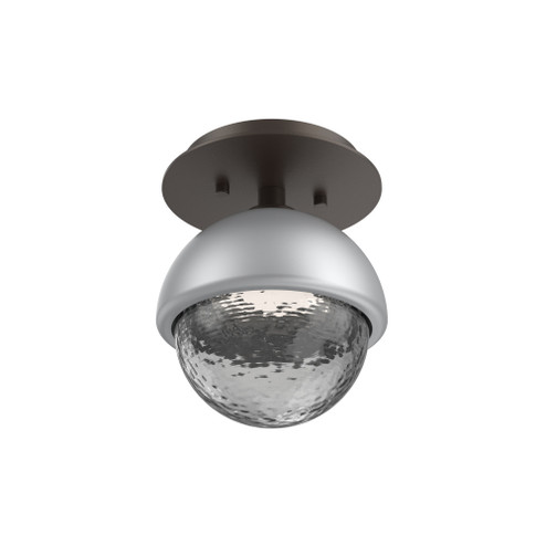 Single Glass Sconce & Flush Mount - Cabochon (1289|SMB0093-01-FB-S-L1-CS)