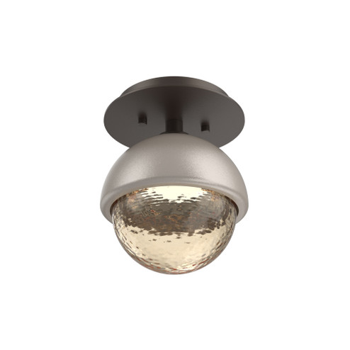 Single Glass Sconce & Flush Mount - Cabochon (1289|SMB0093-01-FB-A-L3-BS)