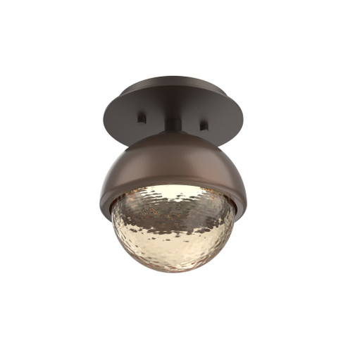 Single Glass Sconce & Flush Mount - Cabochon (1289|SMB0093-01-FB-A-L1-BB)