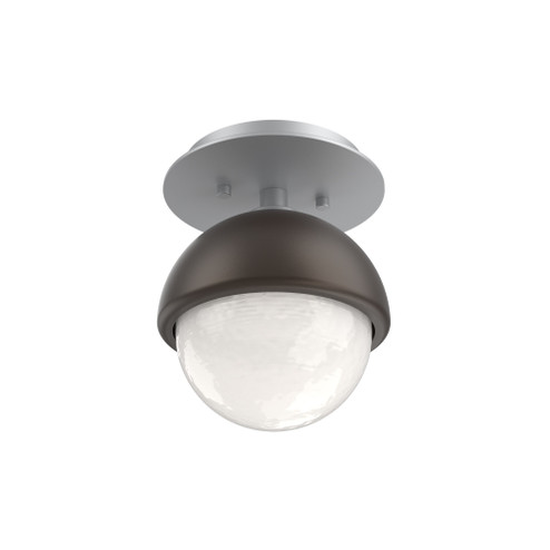 Single Glass Sconce & Flush Mount - Cabochon (1289|SMB0093-01-CS-WL-L3-FB)