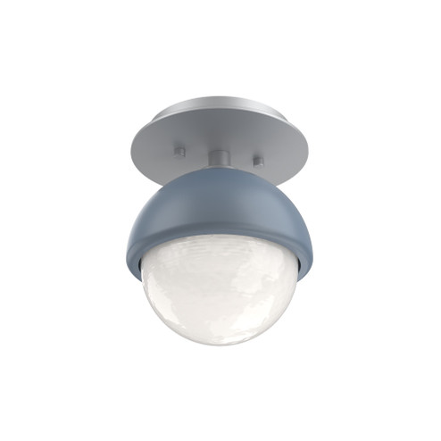 Single Glass Sconce & Flush Mount - Cabochon (1289|SMB0093-01-CS-WL-L3-BU)