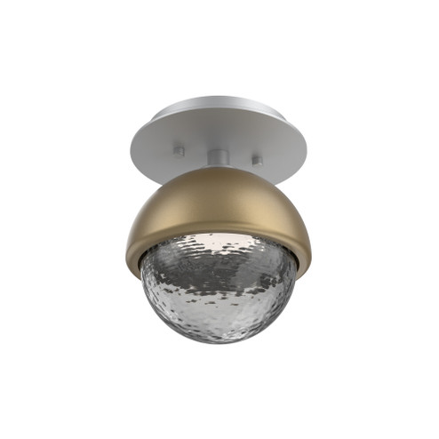 Single Glass Sconce & Flush Mount - Cabochon (1289|SMB0093-01-CS-S-L1-GB)
