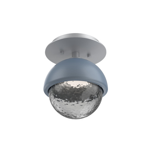 Single Glass Sconce & Flush Mount - Cabochon (1289|SMB0093-01-CS-S-L1-BU)