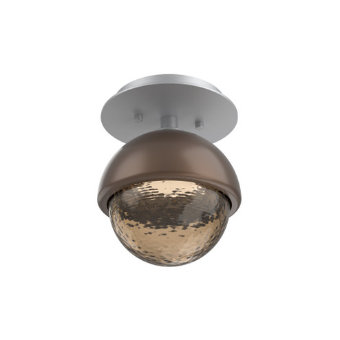 Single Glass Sconce & Flush Mount - Cabochon (1289|SMB0093-01-CS-B-L1-BB)