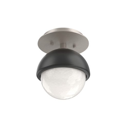Single Glass Sconce & Flush Mount - Cabochon (1289|SMB0093-01-BS-WL-L3-MB)