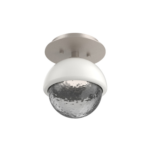 Single Glass Sconce & Flush Mount - Cabochon (1289|SMB0093-01-BS-S-L3-WI)