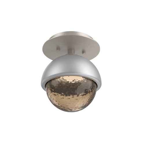 Single Glass Sconce & Flush Mount - Cabochon (1289|SMB0093-01-BS-B-L3-CS)