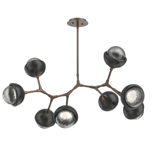 Cabochon Linear Suspension Light Billiard Light Burnished Bronze (1289|PLB0093-BB-BB-S-001-L1-MB)