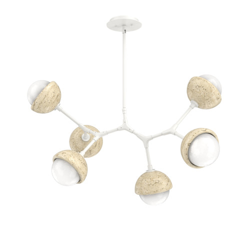 Cabochon Modern Branch - 6pc (1289|PLB0093-BA-WI-WL-001-L3-TR)