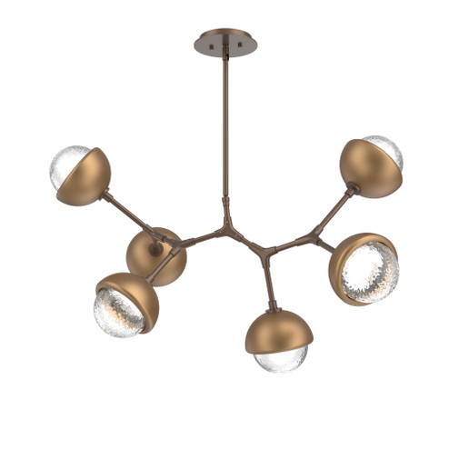 Cabochon Linear Suspension Light Billiard Light Burnished Bronze (1289|PLB0093-BA-BB-C-001-L1-NB)