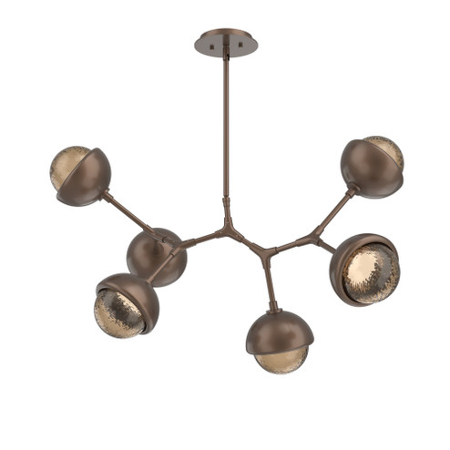 Cabochon Linear Suspension Light Billiard Light Burnished Bronze (1289|PLB0093-BA-BB-B-001-L1-MS)