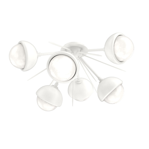 Cabochon Flush Starburst (1289|CLB0093-02-WI-WL-L3-MS)