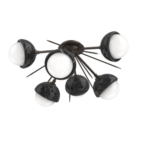 Cabochon Flush Starburst (1289|CLB0093-02-FB-WL-L3-BM)