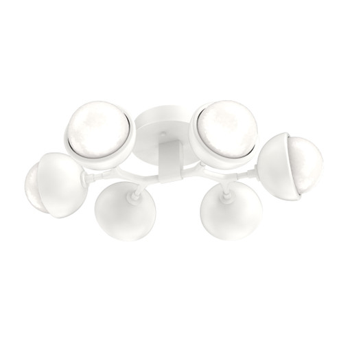 Cabochon Flush Mount - 6pc (1289|CLB0093-01-WI-WL-L3-MS)