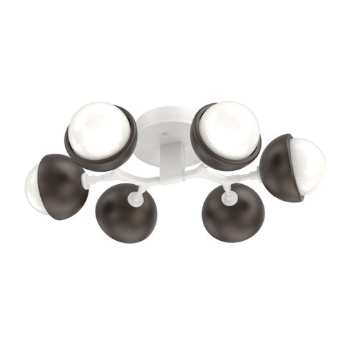 Cabochon Flush Mount - 6pc (1289|CLB0093-01-WI-WL-L3-FB)