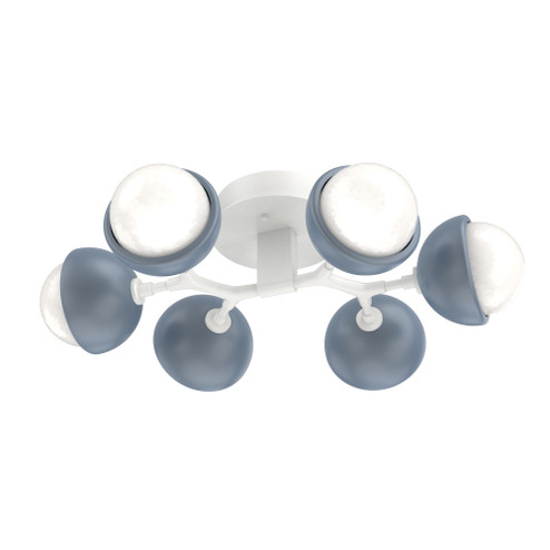 Cabochon Flush Mount - 6pc (1289|CLB0093-01-WI-WL-L3-BU)