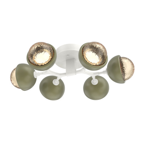 Cabochon Flush Mount - 6pc (1289|CLB0093-01-WI-A-L3-GE)