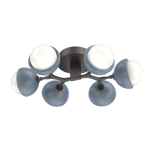 Cabochon Flush Mount - 6pc (1289|CLB0093-01-GP-WL-L3-BU)