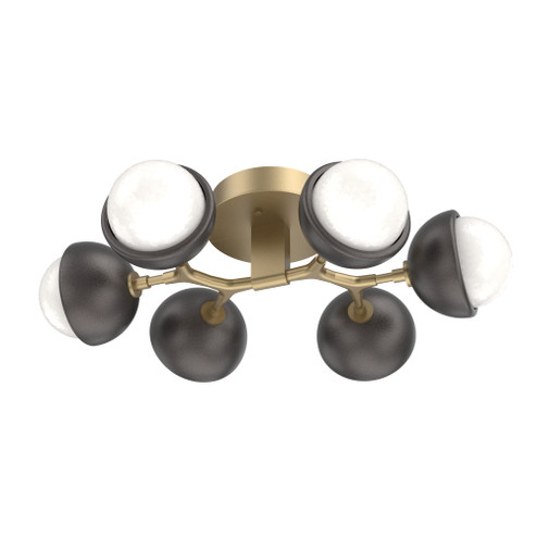 Cabochon Flush Mount - 6pc (1289|CLB0093-01-GB-WL-L3-GP)