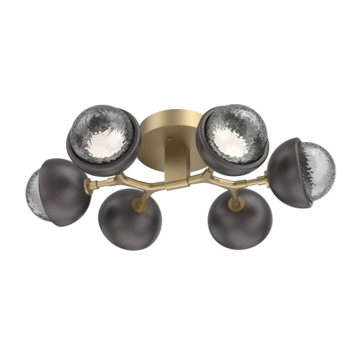 Cabochon Flush Mount - 6pc (1289|CLB0093-01-GB-S-L3-GP)