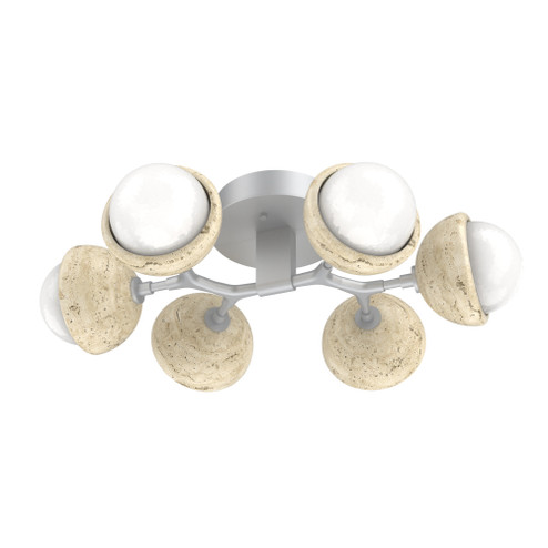 Cabochon Flush Mount Classic Silver (1289|CLB0093-01-CS-WL-L3-TR)