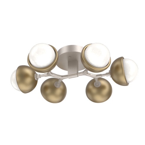 Cabochon Flush Mount - 6pc (1289|CLB0093-01-BS-WL-L3-GB)