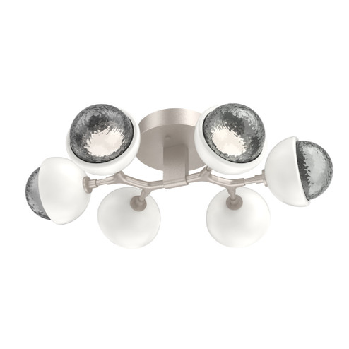 Cabochon Flush Mount Beige Silver (1289|CLB0093-01-BS-S-L1-WI)