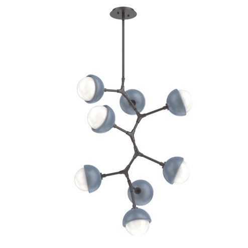 Cabochon Modern Vine - 8pc (1289|CHB0093-VB-GP-WL-001-L3-BU)