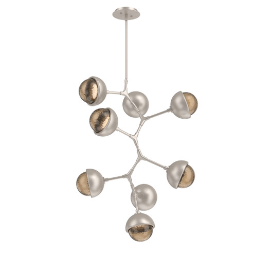 Cabochon Chandelier Large Pendant Beige Silver (1289|CHB0093-VB-BS-B-001-L1-MS)