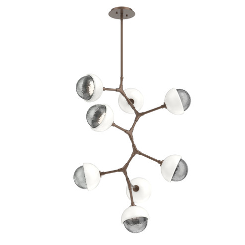 Cabochon Chandelier Large Pendant Burnished Bronze (1289|CHB0093-VB-BB-S-001-L3-WI)