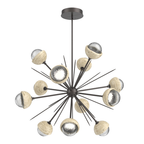 Cabochon Chandelier Large Pendant Graphite (1289|CHB0093-0B-GP-C-001-L1-TR)