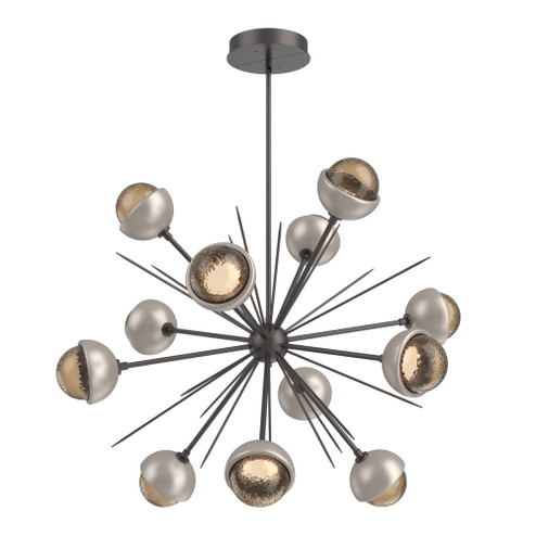 Cabochon Chandelier Large Pendant Graphite (1289|CHB0093-0B-GP-B-001-L3-BS)