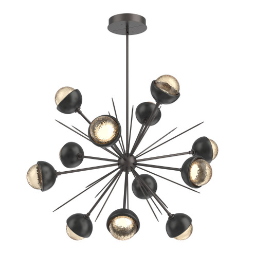 Cabochon Chandelier Large Pendant Graphite (1289|CHB0093-0B-GP-A-001-L3-MB)