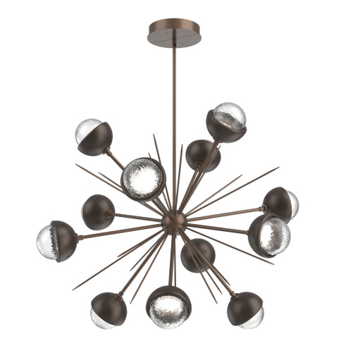 Cabochon Chandelier Large Pendant Burnished Bronze (1289|CHB0093-0B-BB-C-001-L1-FB)