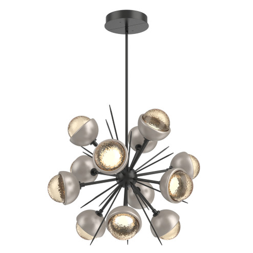 Cabochon Chandelier Large Pendant Matte Black (1289|CHB0093-0A-MB-A-001-L1-BS)