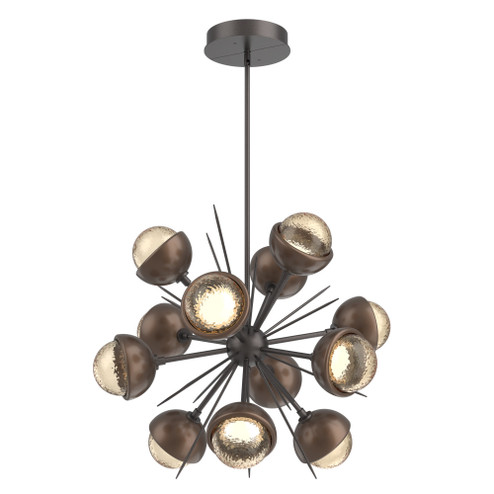 Cabochon Chandelier Large Pendant Graphite (1289|CHB0093-0A-GP-A-001-L3-BB)