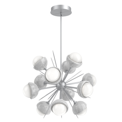 Cabochon Chandelier Large Pendant Classic Silver (1289|CHB0093-0A-CS-WL-001-L3-WM)