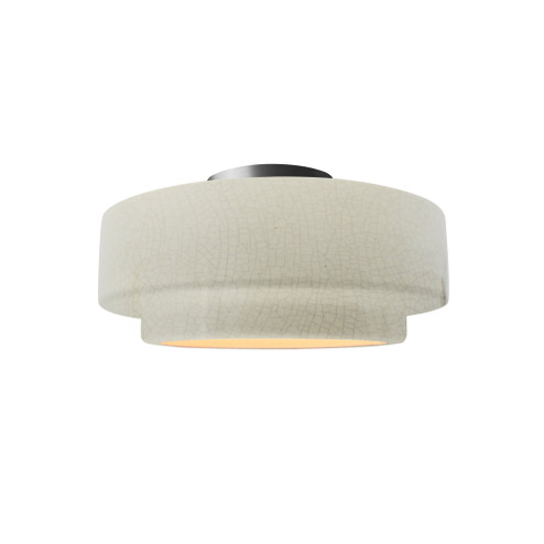 Small Tier Semi-Flush (254|CER-6360-CRK-NCKL)