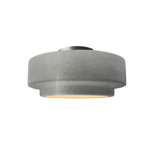 Small Tier Semi-Flush (254|CER-6360-ANTS-NCKL)