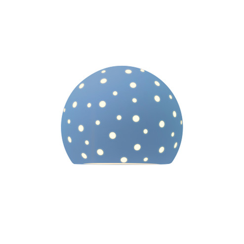 Perforated Globe ADA Wall Sconce (254|CER-5797-SKBL)