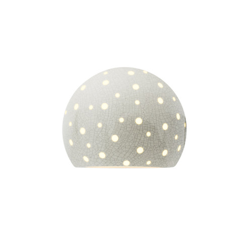 Perforated Globe ADA Wall Sconce (254|CER-5797-CRK)