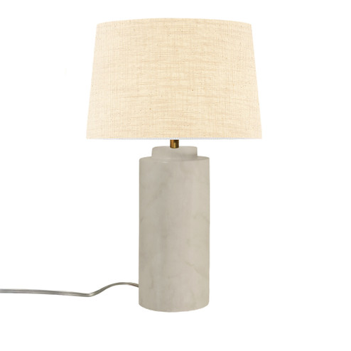 Spire Portable w/ Fabric Shade (254|CER-2575-PATA-CREM)