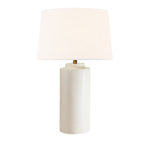 Spire Portable w/ Fabric Shade (254|CER-2575-MAT-WHTE)