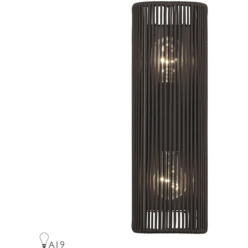 2 Light English Bronze ADA Sconce (108|49138-92)