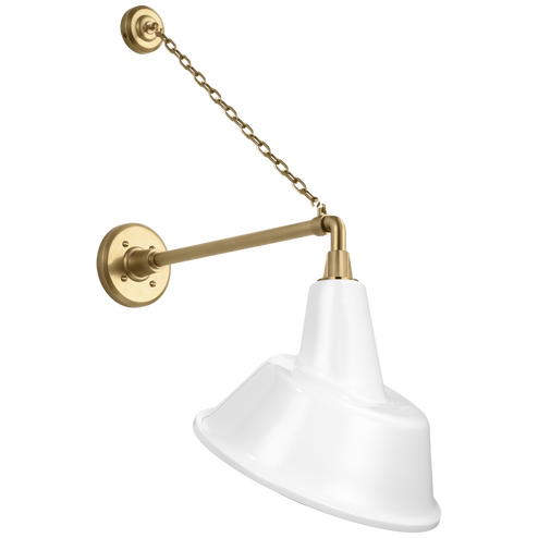 Academy 17.5'' Anchored Mack Barn Light (279|TOB 2813HAB/S3-WHT)