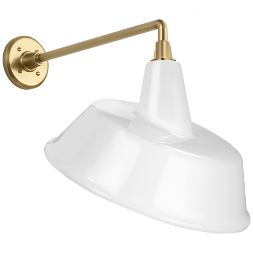 Academy 17.5'' Mack Barn Light (279|TOB 2812HAB/S4-WHT)