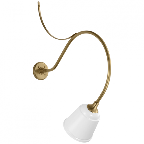 Academy 26.5'' Anchored Larrabee Barn Light (279|TOB 2806HAB/S5-WHT)