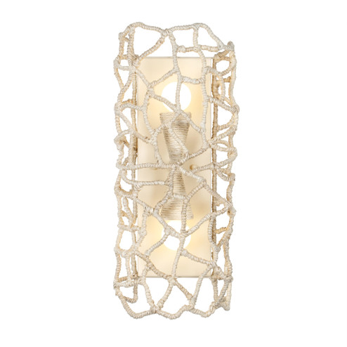 Reef 8-in 2 Light (40-watt) Warm Ivory Wall Sconce (133|527321WIV)