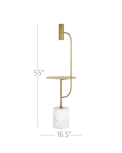 Eastlin Floor Lamp with Table (92|8000-0173)