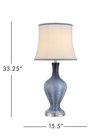 Zeta Blue Table Lamp (92|6000-1064)